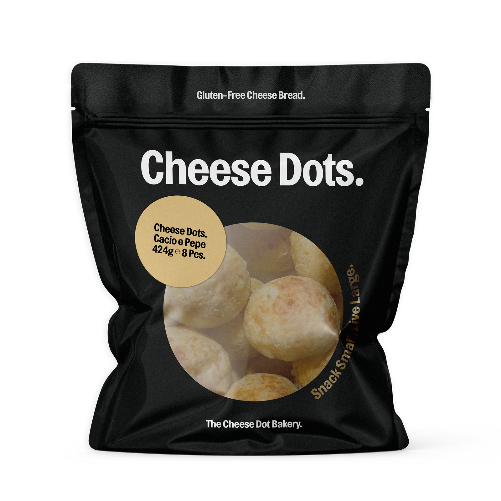Cacio e Pepe Cheese Dots.
