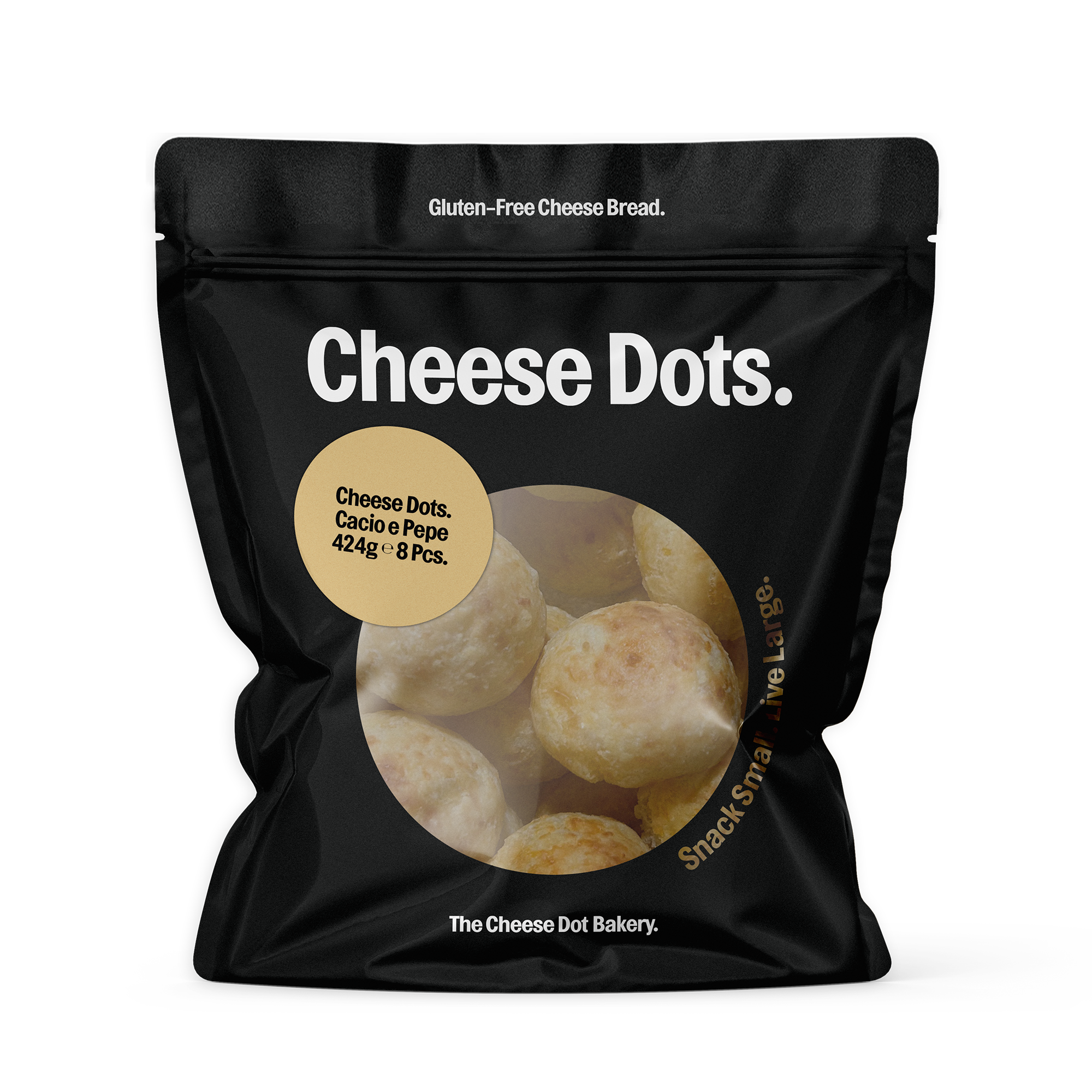 Cacio e Pepe Cheese Dots.