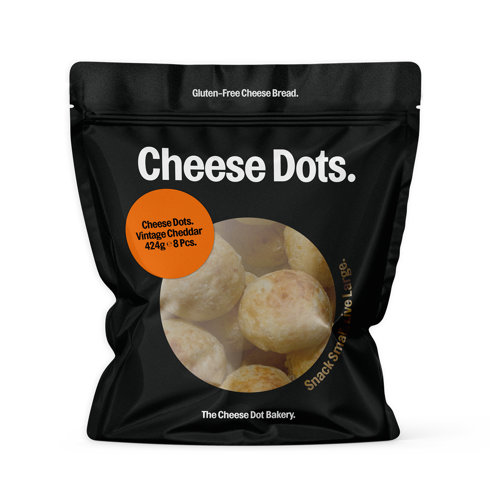 Vintage Cheddar Cheese Dots.