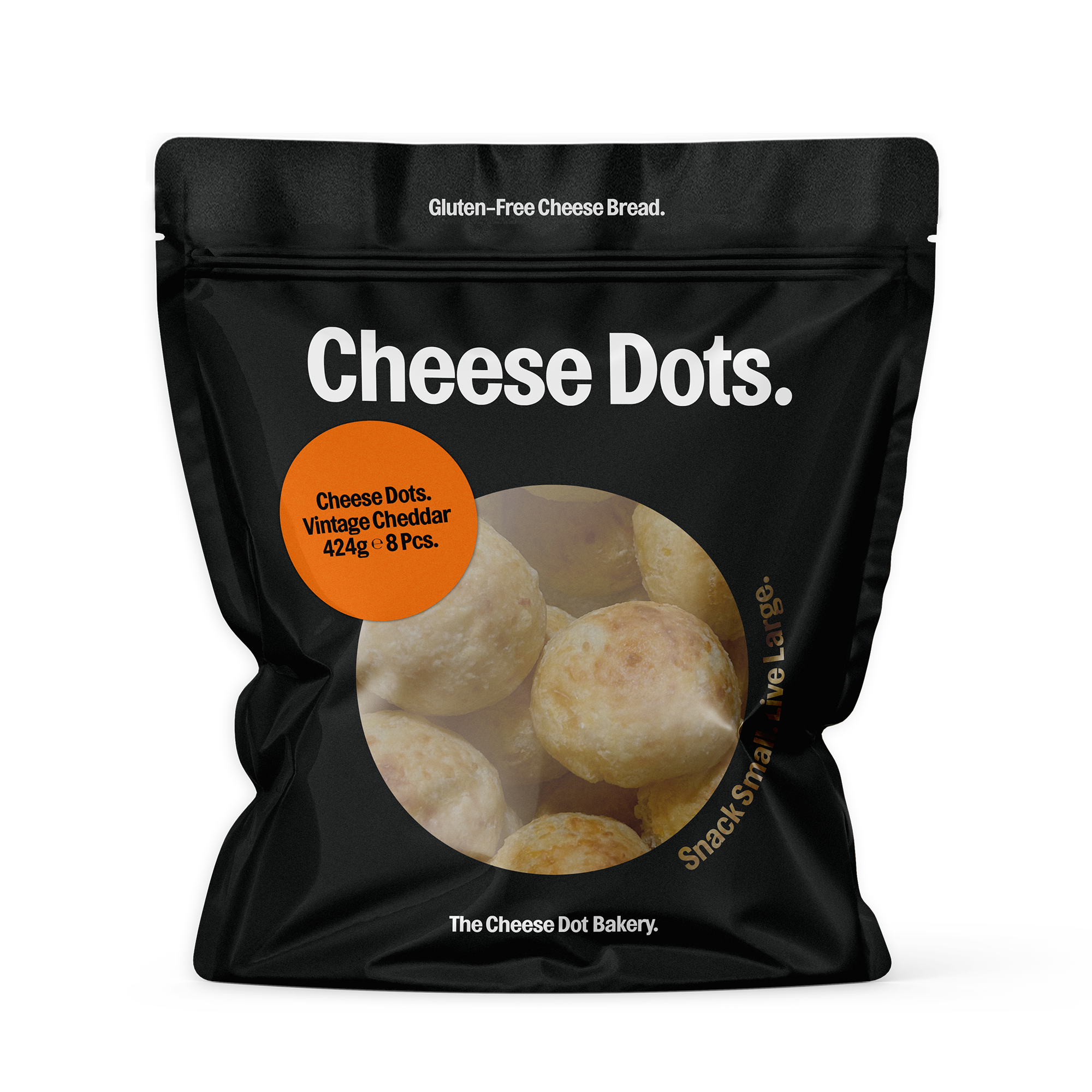 Vintage Cheddar Cheese Dots.