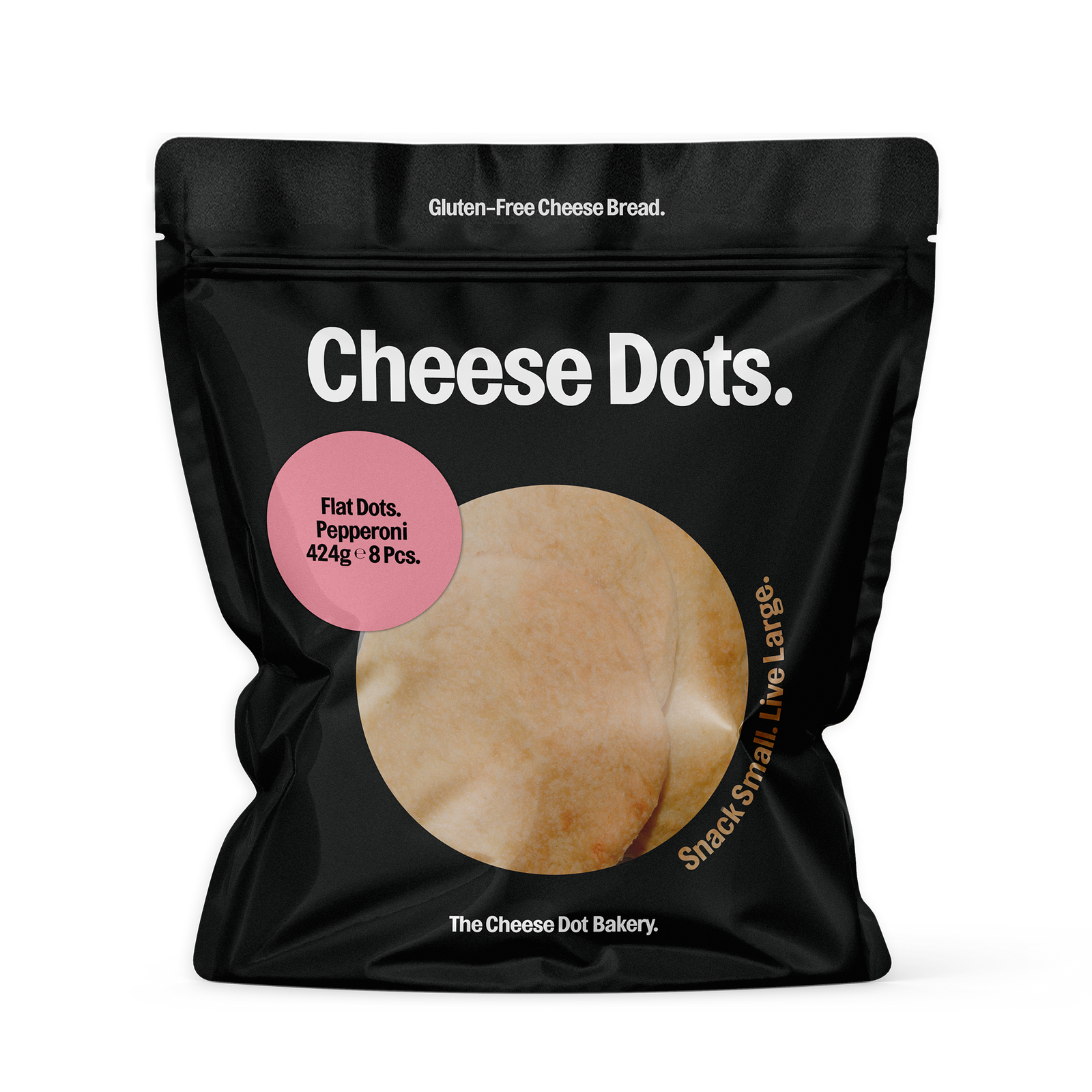 Pepperoni Flat Cheese Dots.