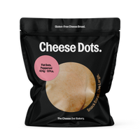 Pepperoni Flat Cheese Dots.