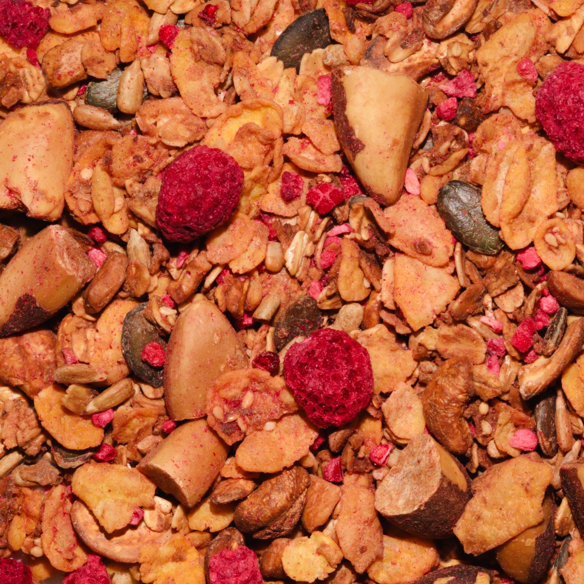 Raspberry Granola.