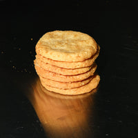 Cacio e Pepe Flat Cheese Dots.
